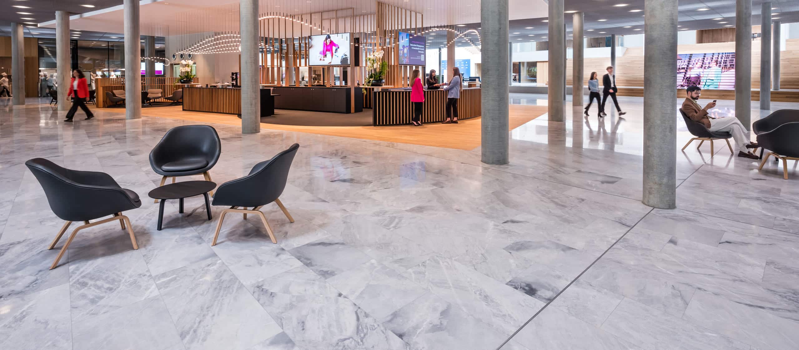 Sol en bleu de Savoie® EHL Campus Lausanne